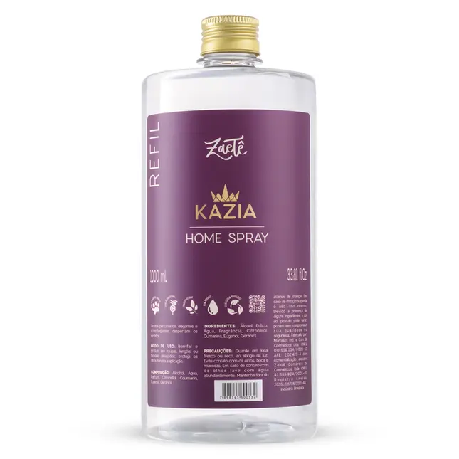 REFIL HOME SPRAY KAZIA ZAETÊ 1L