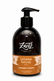 SABONETE LÍQUIDO CASTANHAS NATURAIS ZAETÊ 380ML
