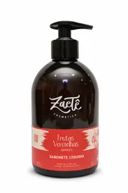 SABONETE LÍQUIDO FRUTAS VERMELHAS ZAETÊ  380ML
