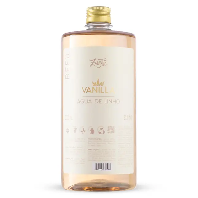 REFIL ÁGUA DE LINHO VANILLA ZAETÊ 1L