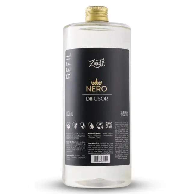 REFIL DIFUSOR NERO ZAETÊ 1L