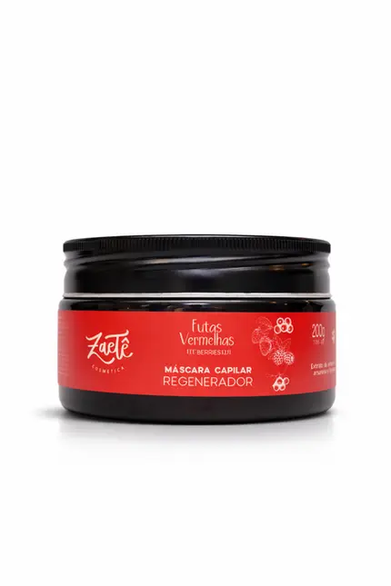 MÁSCARA CAPILAR REGENERADOR FRUTAS VERMELHAS ZAETÊ 200G